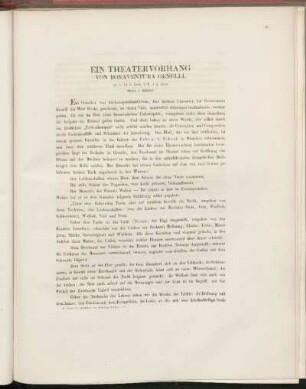Ein Theatervorhang von Bonaventura Genelli.