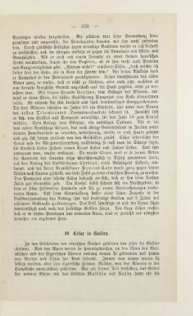 10. Cäsar in Gallien
