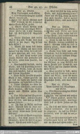 Der 44. Psalm. Vom Leiden der Gläubigen mit GOtt