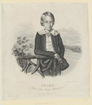 Bildnis des Georg von Sachsen Meiningen Hildburghausen