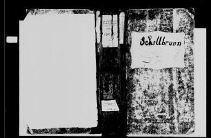 Schollbrunn, katholische Gemeinde: Standesbuch 1810-1866