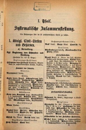 Neuestes Adreßbuch der k.b. Kreishauptstadt Augsburg : auf Grund d. letzten Volkszählung u. nach sonstigen authent. Quellen zsgst. 1876, 1876