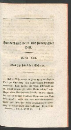 Hundert und neun und siebenzigster Heft.