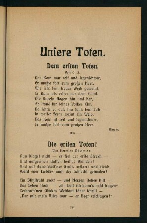 79-80, Unsere Toten