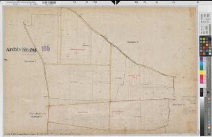 Ruhne (Ense), Gerlingen (Ense), Umlegung Ruhne-Gerlingen, Urkarte II Ruhne Planblatt 7
