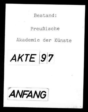Protokolle der Sitzungen des Akademischen Senats und der Plenarversammlungen 1849