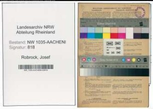 Entnazifizierung Josef Robrock , geb. 06.12.1902 (Bergmann)