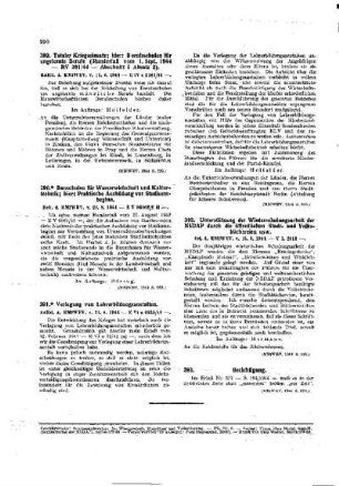 Bauschulen für Wasserwirtschaft und Kulturtechnik; hier: Praktische Ausbildung vor Studiumsbeginn : [Amtliche Erlasse] ; [Amtlicher Teil]