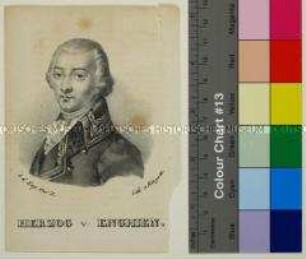 Porträt des Herzogs Louis-Antoine-Henri von Enghien