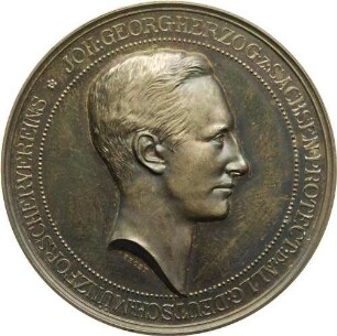 Prinz Johann Georg - 5. Vereinstag Deutscher Münzforscher in Dresden