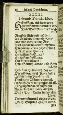 Lob- und Danck-Lieder.