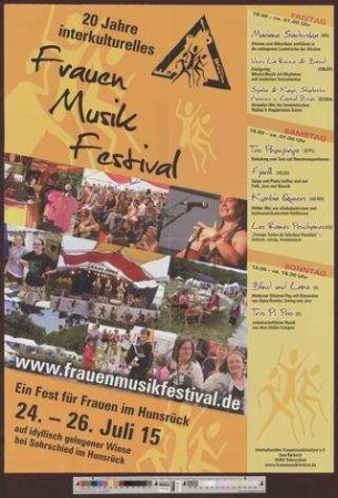 20 Jahre interkulturelles Frauen Musik Festival