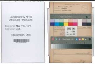 Entnazifizierung Otto Stackmann , geb. 29.01.1890 (Fabrikant)