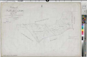 Recklinghausen, Stadt und Ksp. (Recklinghausen), Zusammenlegung Recklinghausen, Urkarte I Recklinghausen Stadt Flur 9,2