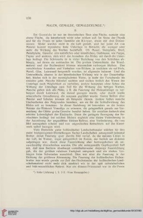 1: Malen, Gemälde und Gemäldekunde, [2]