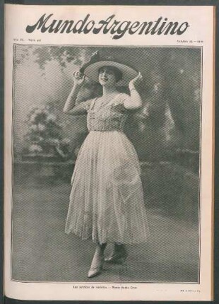 Las actrices de varietés. - María Santa Cruz [Fotografía]