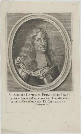 Bildnis des Claudio Lamoral, Principe di'Ligne