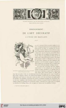2: Enseignement de l'art décoratif à l'École des Beaux-Arts, [2]