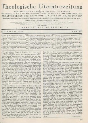169-170 [Rezension] Allier, Raoul, Magie et religion