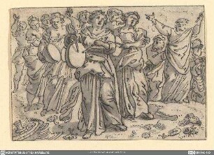 Moses Lobgesang, Freudentanz der Frauen mit Mirjam
