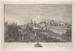 Die ehemaligen Festungswerke in Dresden (Die Saturnbastion mit dem Wilsdruffer Tor)