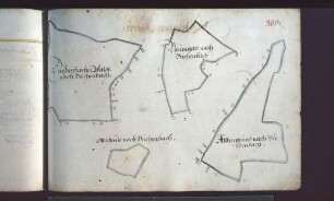 Korber Hut: Buchenbachhof: Buchenbacher Wald nach Buchenbach; Altengrund nach Buchenbach; Baumgart nach Buchenbach; Otterbeule nach Buchenbach