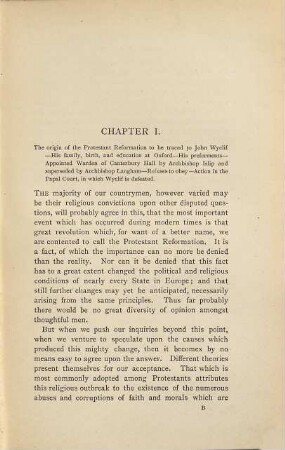The Truth about John Wyclif, his Life, Writings and Opinions chiefly from the evidence of his contemporaries
