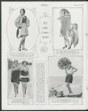 El chic femenino