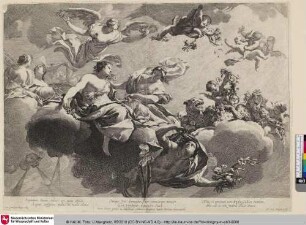 [Allegorie auf den Frieden zwischen Frankreich und England; Allégorie sur la Paix entre la France et l'Angleterre]