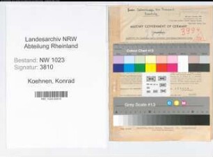 Entnazifizierung Konrad Koehnen , geb. 25.08.1903 (Landwirt)