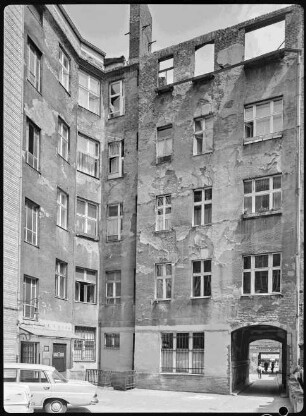 Hinterhof an der Wilmersdorfer Straße
