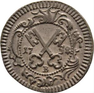 Münze, Kreuzer, 1758
