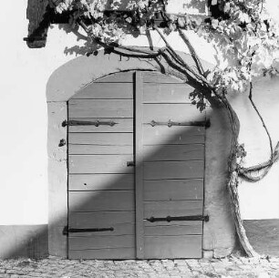 Gewölbekeller, Teil des ehem. Hofes des Deutschen Ordens in Nieder-Mörlen; Bad Nauheim, Nieder-Mörler-Straße 69