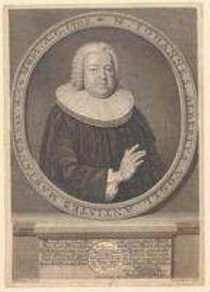 Johann Albrecht Vogel, Antistes an der Frauenkirche; geb. 22. März 1705