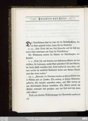 Paradies und Hölle