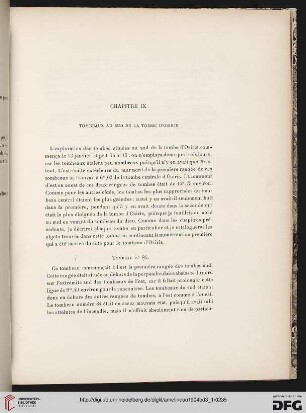 Chapitre IX: Tombeaux au sud de la tombe d’Osiris