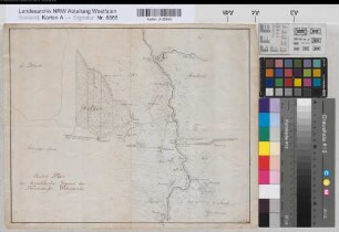 Nenndorf (Papenburg) Umgebung des Nenndorfer Wehrdeichs (Rhede-Leer, Neu Schanz-Papenburg) 1776 (1 : 25 000) 30,5 x 37,5 Zeichnung Landsberg-Velen Nr. 447