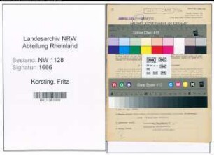 Entnazifizierung Fritz Kersting , geb. 11.08.1905 (Polizist)