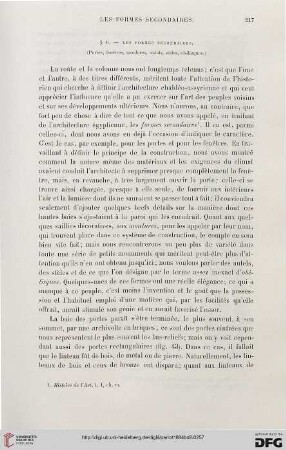 § 6: Le formes secondaire