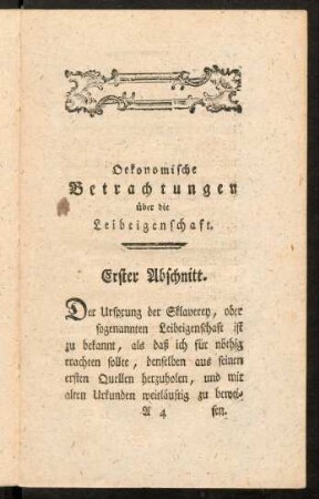 7-60, Oekonomische Betrachtungen über die Leibeigenschaft.