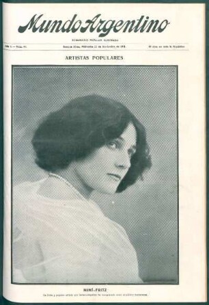 Artistas populares [Fotografía] : Mimí-Fritz