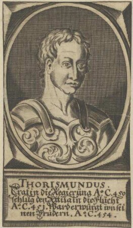 Bildnis von Thorismundus