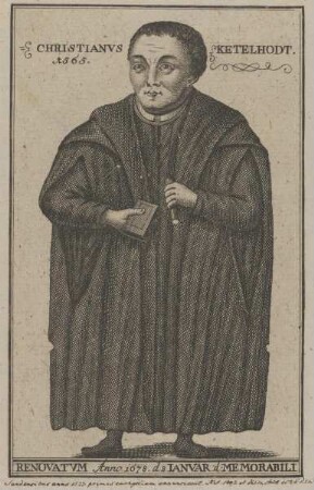 Bildnis des Christianvs Ketelhodt