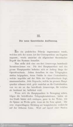 III. Die neue theoretische Auffassung
