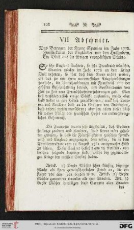 VII. Abschnitt