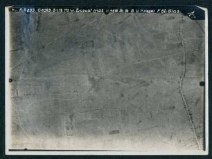 Foto des Geländes westlich von Ecoust-Saint-Mein zwischen Arras und Cambrai (Luftbild)