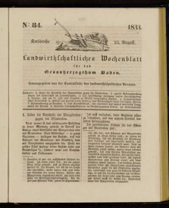 No 34. 23. August. 1833