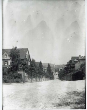Bandelstraße. Detmold. Blick auf die Altstadt