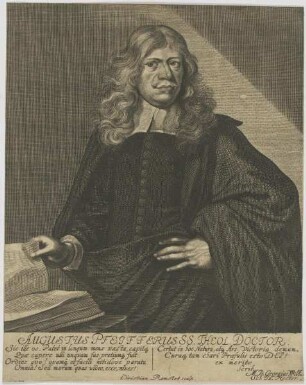 Bildnis des Augustus Pfeifferus