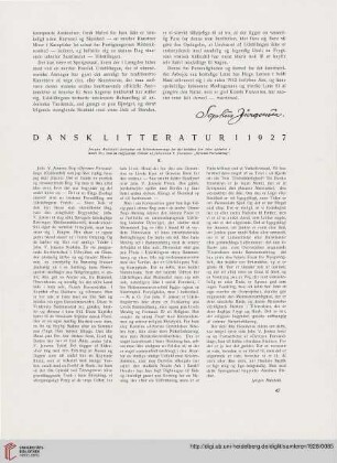 5: Dansk Litteratur i 1927, [2]